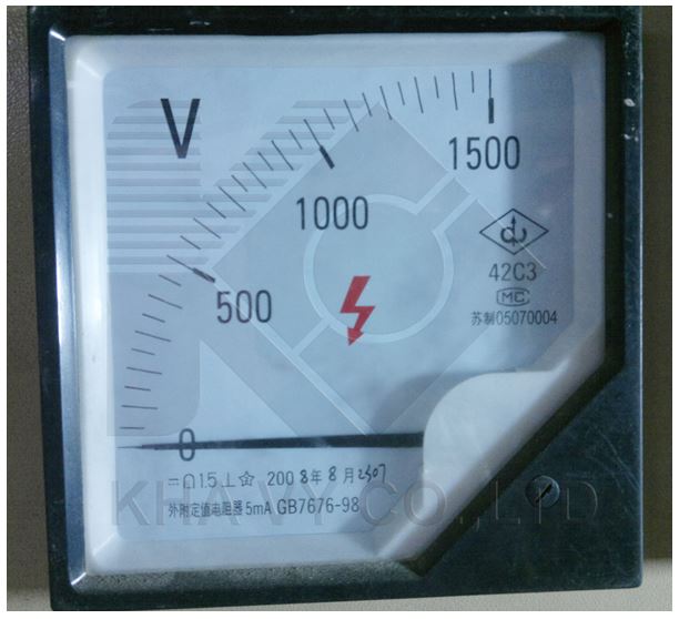 Đồng hồ Vdc 1500v