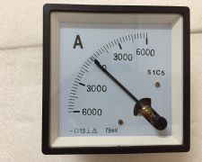 Đồng hồ 6000A-75mv âm dương