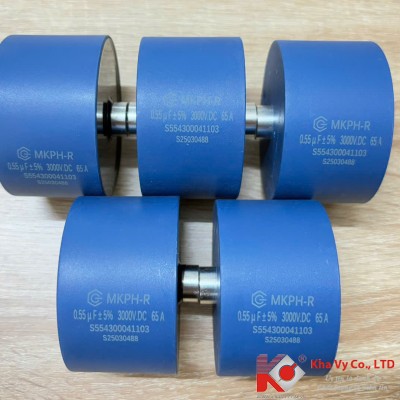 Tụ MKPH-R 0.55uf±5%3000VDC. 65A